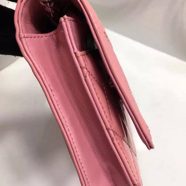 シャネルスーパーコピー シャネル チェーンウォレットBAG パールピンク 2017新作